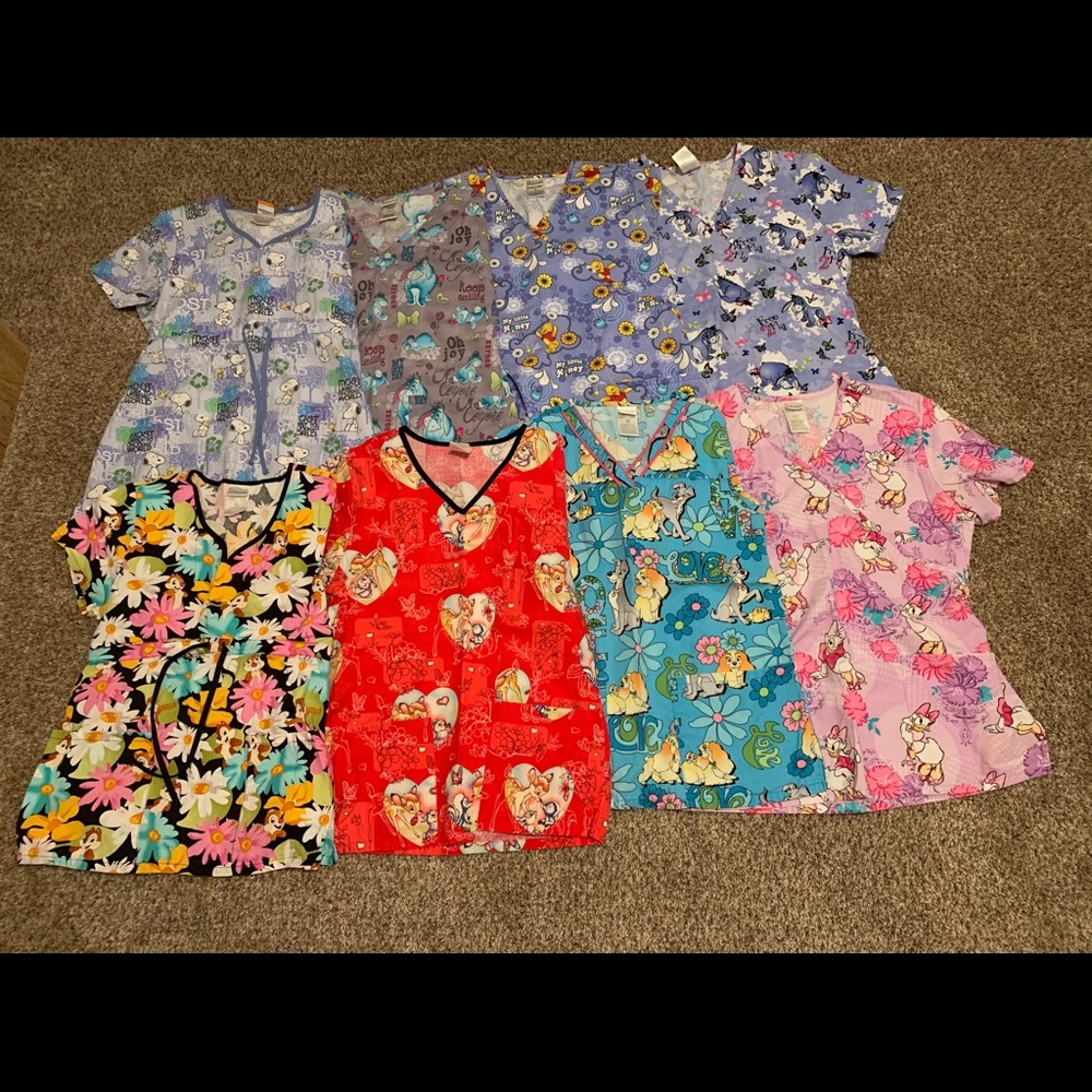 Disney scrubs